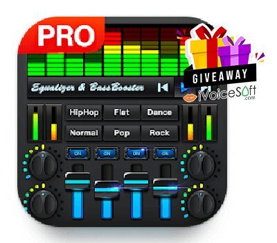 FREE Download Equalizer & Bass Booster Pro  [Android] Giveaway From iVoicesoft
