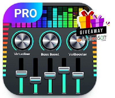 FREE Download Equalizer & Volume Boost PRO App Android Giveaway From iVoicesoft