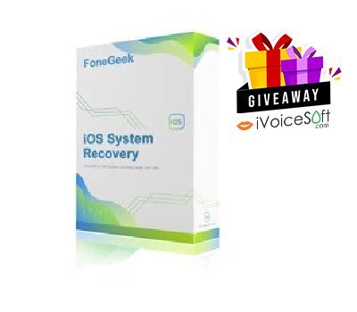 Giveaway FoneGeek iOS System Recovery FREE