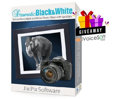 JixiPix Dramatic Black & White Giveaway