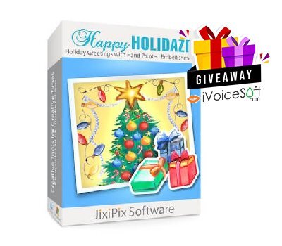 FREE Download JixiPix Happy Holidaze Giveaway From iVoicesoft