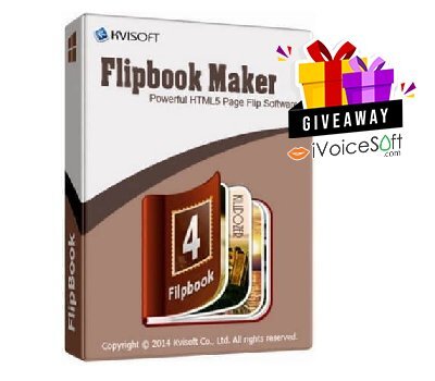 FREE Download Kvisoft Flipbook Maker Giveaway From iVoicesoft