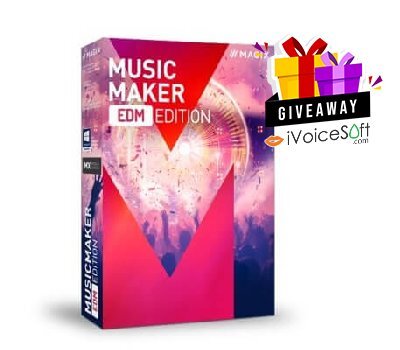 FREE Download MAGIX Music Maker EDM Edition Giveaway From iVoicesoft
