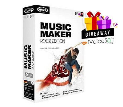 FREE Download MAGIX Music Maker Rock Edition Giveaway From iVoicesoft