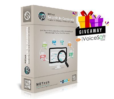 FREE Download MSTech Search in Contents Giveaway From iVoicesoft