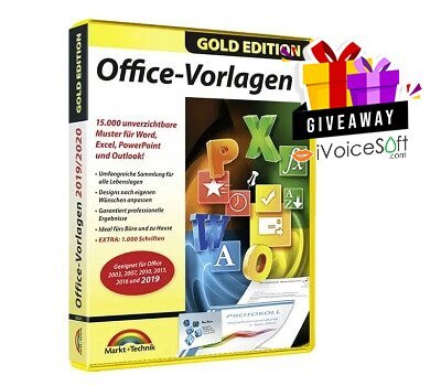 FREE Download Office Templates 2021 – Gold Edition Giveaway From iVoicesoft