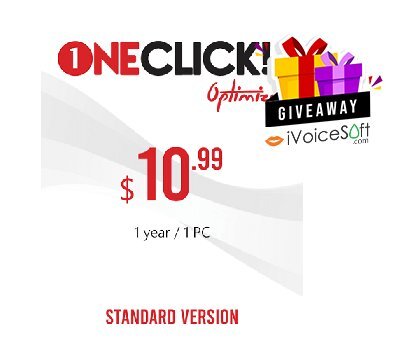 FREE Download OneClick! Optimizer Standard Giveaway From iVoicesoft