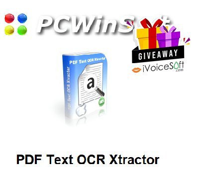 Giveaway PDF Text OCR Xtractor FREE