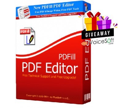 FREE Download PDFill PDF Editor Professional Giveaway From iVoicesoft