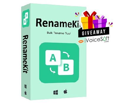 FREE Download RenameKit For Mac Giveaway From iVoicesoft