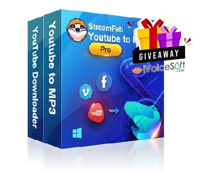FREE Download StreamFab YouTube Downloader Pro Giveaway From iVoicesoft