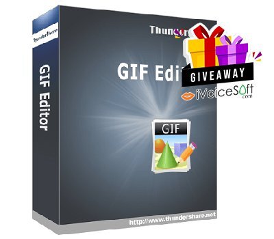 FREE Download ThunderSoft GIF Editor Giveaway From iVoicesoft