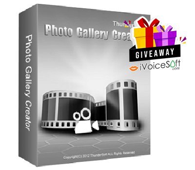 Giveaway ThunderSoft Photo Gallery Creator FREE
