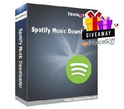 FREE Download ThunderSoft Spotify Music Downloader Giveaway From iVoicesoft