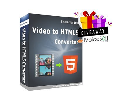 FREE Download ThunderSoft Video to HTML5 Converter Giveaway From iVoicesoft
