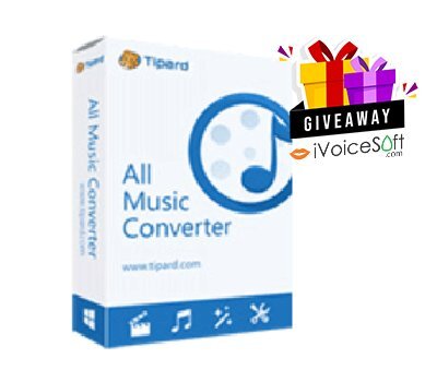 Giveaway Tipard All Music Converter FREE