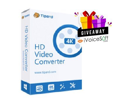 Giveaway Tipard HD Video Converter FREE