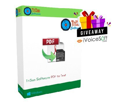 FREE Download Trisun PDF to Text Giveaway From iVoicesoft
