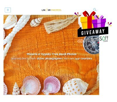 FREE Download UnlimPhotos Giveaway From iVoicesoft
