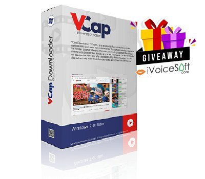 FREE Download VCap Downloader Pro Giveaway: Lifetime License Giveaway From iVoicesoft