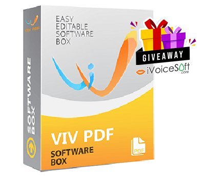 FREE Download VivPDF PDF Editor Standard Giveaway From iVoicesoft