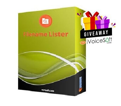FREE Download Vovsoft Filename Lister Giveaway From iVoicesoft