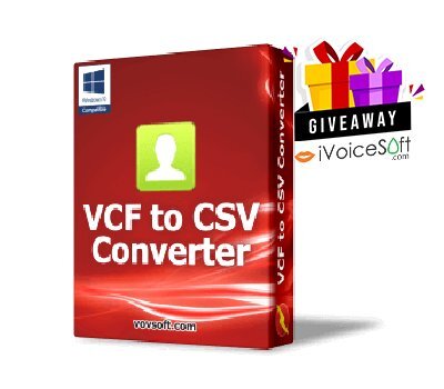 FREE Download Vovsoft VCF to CSV Converter Giveaway From iVoicesoft