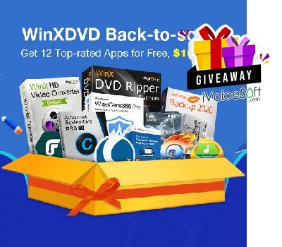 FREE Download WinXDVD Back to School Giveaway Giveaway From iVoicesoft