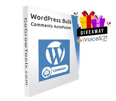 FREE Download WordPress Bulk Comments AutoPoster Giveaway From iVoicesoft
