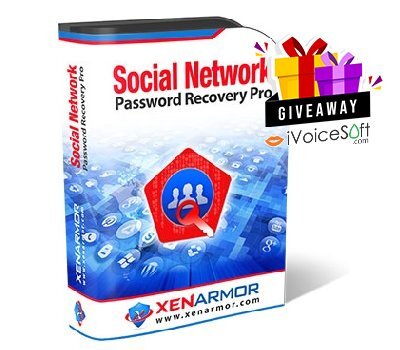 FREE Download XenArmor Social Password Recovery Pro Giveaway From iVoicesoft