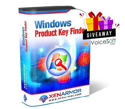 Giveaway XenArmor Windows Product Key Finder FREE