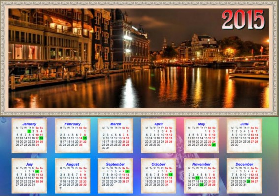 Photo Calendar Creator PRO - Final result