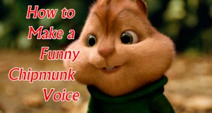 How to chipmunk a video