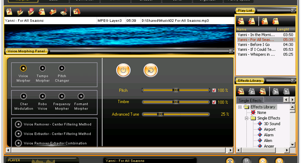 Av music morpher Av music morpher