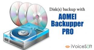 Disks backup using AOMEI Backupper Pro