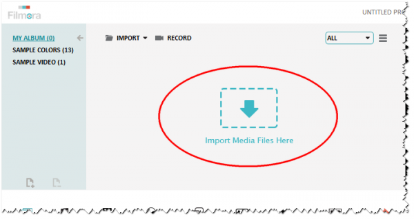 Import video files