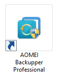 Run AOMEI Backupper Professional