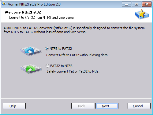 Convert ntfs to fat32 pro 5.8