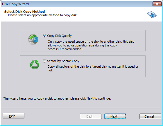 Disk copy wizard pro 5.8