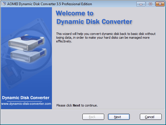 Dynamic disk converter pro 5.8