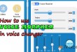 how to use voice morpher in voice changer software