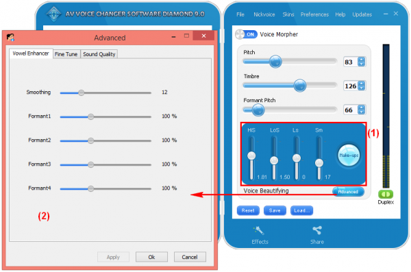 Enhance output voice