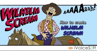 How to create Wilhelm scream