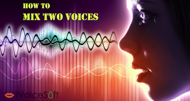 how to mix two voices for a duet