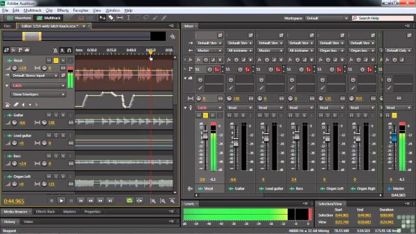 ADOBE AUDITION - The best of audio editor software