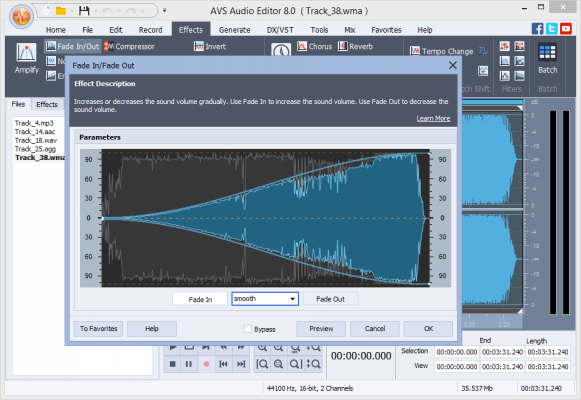 AVS - Editor, avs4you, top 4 audio editor software