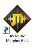 Music morpher gold icon