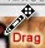 4 way arrow - drag key dot