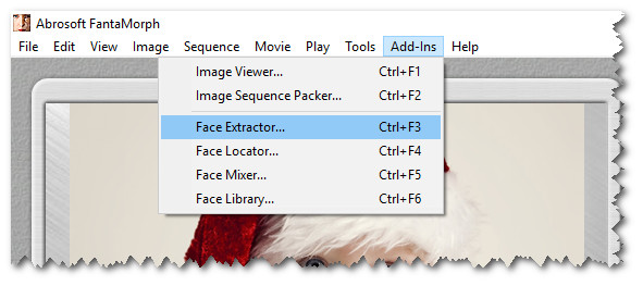 Face extractor, Fantamorph will detect the face in your images 