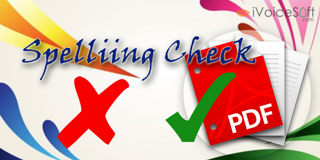 Spelling check in PDF files (PDFElement)